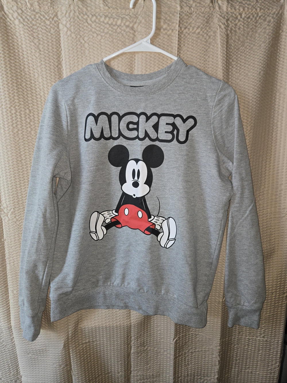 Disney Mickey Sweatshirt-Hard To Find-size Small-Official